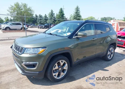 2021 Jeep Compass Limited 4X4 z USA, uszkodzony, nr VIN 3C4NJDCB6MT570469